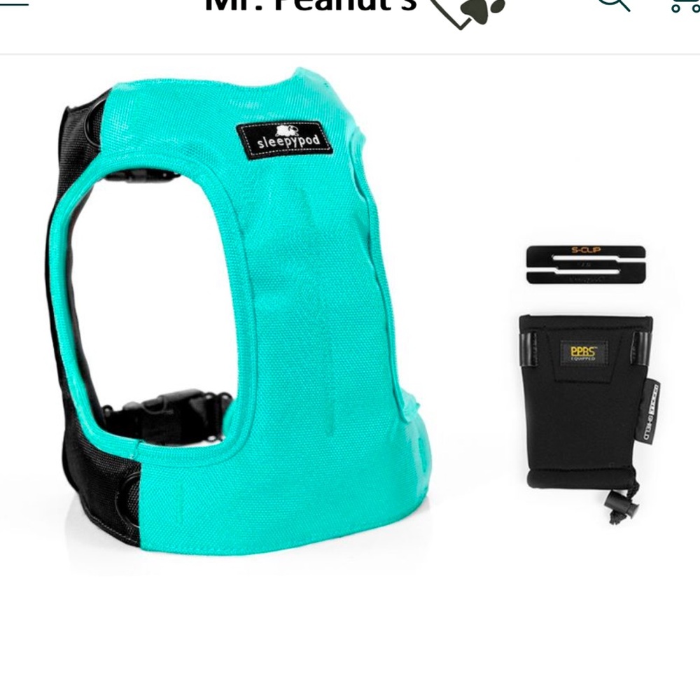 Sleepypod Clickit Terrain Plus Car Harness - Teal